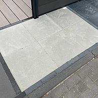 Tuintegel 50x50x4 cm Grijs GF