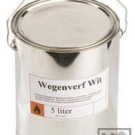 Pro-Paint Wegenverf Blik 7kg wit.