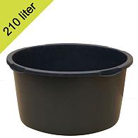 Kuip - Boomkuip 210 liter ø 80 x h.55 cm (waterdicht)