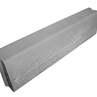 Trottoirband 13/15x25x100 grijs vis K