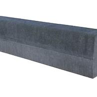Trottoirband 13/15x25x100 zwart vis K