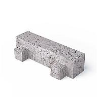 Oud hollands betonklinker 40x10x10 cm met nokken grijs