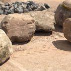 Graniet findlinge 80/100 cm