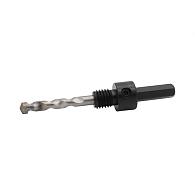 Adapter HEXAGON naar M14 uitw., incl.centreerboor