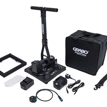 Grabo High Flow set in beschermtas.