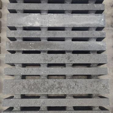 Liniaire grastegel 40x60x12cm Antraciet