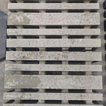 Liniaire grastegel 40x60x12cm Grijs