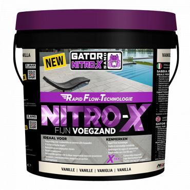 Mbi gator nitro x fijn 12.5 kg vanille