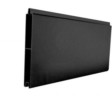 Fencyscherm Aluminium Rabatplank Zwart 9005 20x150x1790mm