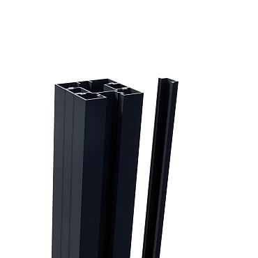 Aluminium afdichtprofiel antraciet 7016 2200mm