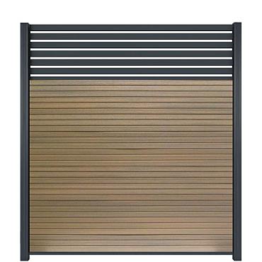 Fencyscherm WPC Rabatplank Rhombus (140mm) Coconut 20x150x1780mm