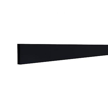 Fencyscherm Aluminium sight plank Zwart 9005 20x100x1780mm