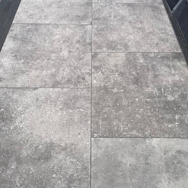 Keram. tegel SG 90x90x3cm CP Grigio (B47) (b-keus, kan niet retour)