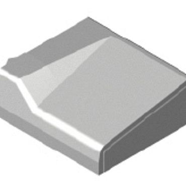 INRITBK 13/15 18x45x50 links grijs vis