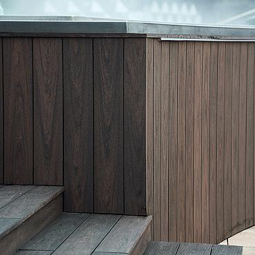 Multicolor 14 x 1,9 x 400 cm Wenge