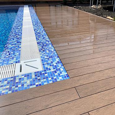 Multicolor 14 x 1,9 x 400 cm Cedar