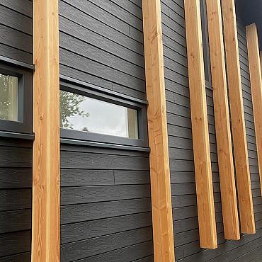 Rabat 3D Vintage 19x2x360 cm Antraciet