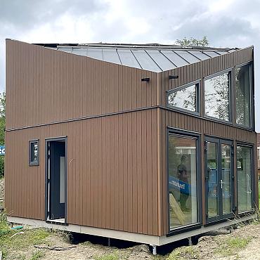 Rabat 3D Vintage 19x2x360 cm Eiken