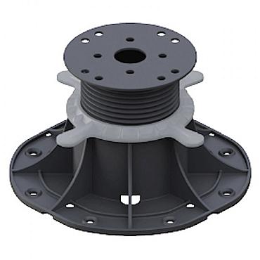 WM stelpoot, hoogte 70-120mm incl. hoek t.b.v. aluminium profiel (verpakking 50 st.)