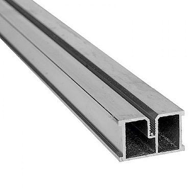 WM aluminium draagprofiel 4x2,5x400 cm