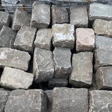 Kinderkop Zweeds Graniet, Gebruikt, ca. 24x14cm