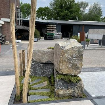 Kalksteen (findlinge) Stapelstenen