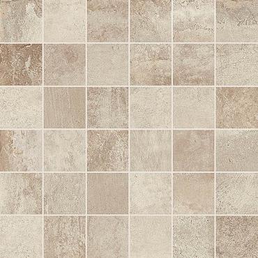 Keram.2 Chateau 80x80x2cm Ivoire rect.