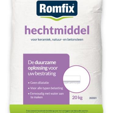 Romfix hechtmiddel 20kg (verbruik ca. 1,3kg p/m2)