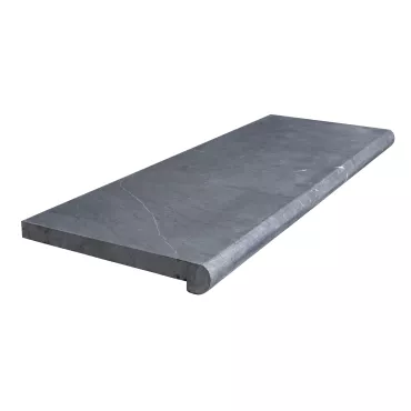 Zwembadrand Vietnam Blue Honed Linea 100x35x5 cm afgerond