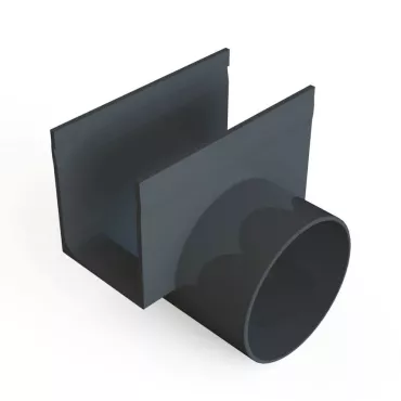 Aco slimline zijloop 80mm
