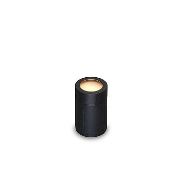 Avis cirkel zwart grondspot | warmwit | 0,2 watt 12 volt