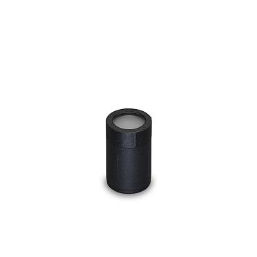 Avis cirkel zwart grondspot | warmwit | 0,2 watt 12 volt
