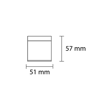 Pavia cirkel zwart grondspot  | warmwit | 1,2 watt 12 volt