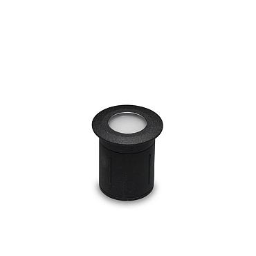 Arada ring zwart grondspot | warmwit | 0,5 watt 12 volt