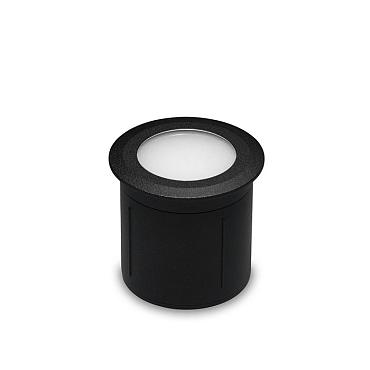 Cepos ring zwart grondspot | warmwit | 1,2 watt 12 volt
