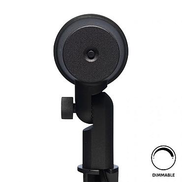 Campo anti-verblindingskap zwart prikspot | warmwit | 6 watt | dimbaar 12 volt