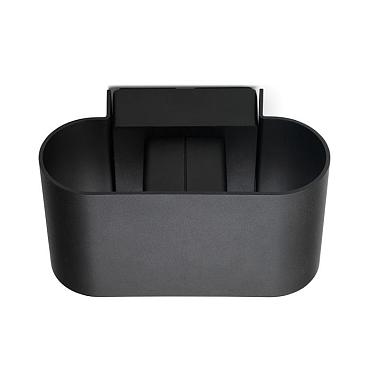 Corvo ovaal zwart | up & down | warmwit | dimbaar 12 volt