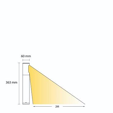 Barros middel groot staande lamp | warmwit | 4 watt | dimbaar 12 volt