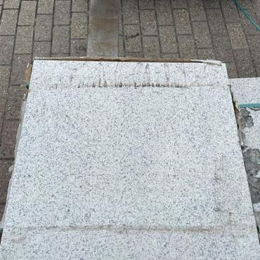 Keram. tegel SG 60x60x3cm Granito Light Grey (A50) (b-keus, kan niet retour)