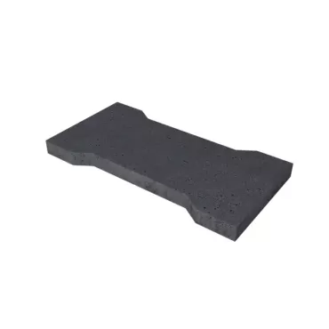Oud hollands eco-tegel lang 100x50x7 cm antraciet