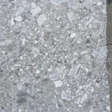 Keram2 60x60x2cm Terrazzo stone 2.0 Cool Grey matt.