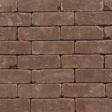 Tumbled bricks waalformaat rood