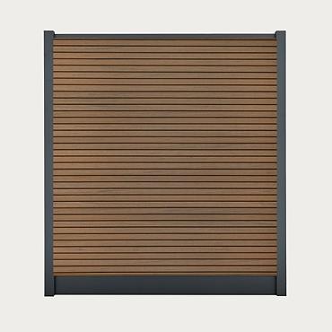 Wpc rabatplank rhombus (140mm) warm oak 20x150x1780mm
