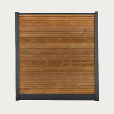 Thermo rabatplank rhombus (wb 129mm) grenen 20x140x1785mm