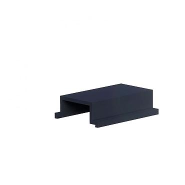 Aluminium sight plank antraciet 7016 20x100x1785mm