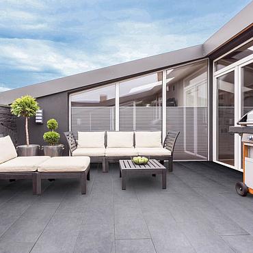 Geoceramica® 120x30x4 impasto grigio