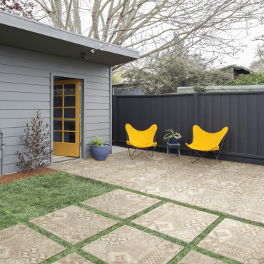 Geoceramica® 60x60x4 mosaik evoque beige