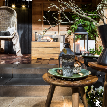 Geofacetto traptrede 100x35x15cm milano