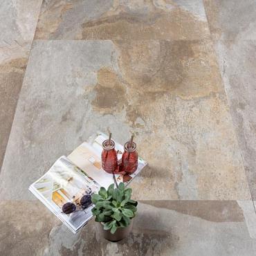 Geoceramica® 100x100x4 stone mix natural