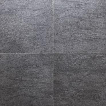 Keram. tegel TRE 60x60x3cm Trentino Nero (52) (restpartij)